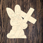 RBN Easter Bunny with Cross