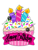 RLT Birthday Cupcake