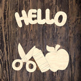 RLT Hello First Grade Plaque