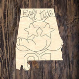 RLY Alabama Sate Mascot Elephant