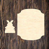 RLY Baby Book Bunny Plaque