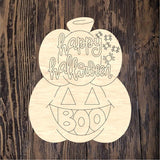 RLY Boo Stacked Pumpkins