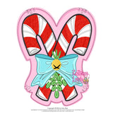 RLY Candy Cane Bow