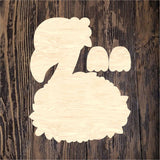 RLY Floral Flamingo Ribbon Legs