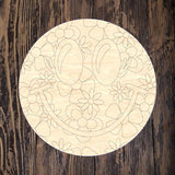 RLY Floral Smiley Face