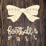 RLY Football and Fall Pumpkin Bow