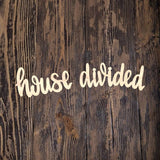 RLY Football House Divided Plaque