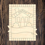 RLY Football House Divided Plaque