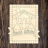 RLY Football House Divided Plaque