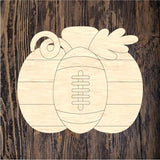 RLY Football Pumpkin