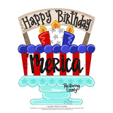 RLY Merica Birthday Cake
