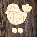 RLY Patchwork Bird Ribbon Legs