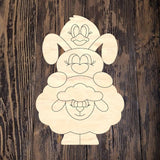 RLY Sheep Bunny Chick Stack 2