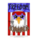 RLY Willie Patriotic Eagle Plaque