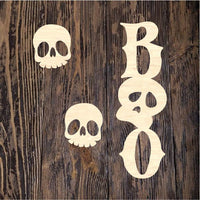 ROO Boo Skull Round