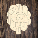 SSA Flamingo Plaque
