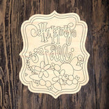 SSA Happy Fall Plaque 1