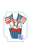 SSA Patriotic Cupcake