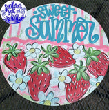 SSA Sweet Summer Strawberry Round