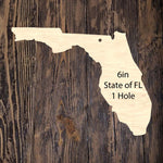 State of FL 6in 1 Hole - Set of 10