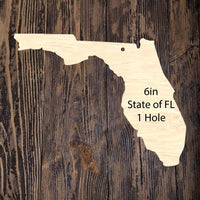 State of FL 6in 1 Hole - Set of 10