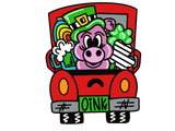 PBD St Patty's Pig Truck