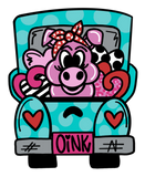 PBD Valentines Pig Truck