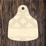 WHD Aztec Hello Cow Tag