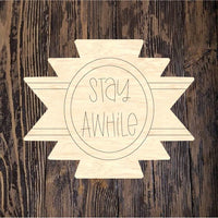 WHD Aztec Stay Awhile Frame