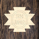 WHD Aztec Stay Awhile Frame