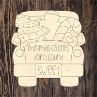 WHD Christmas Calories Truck Bed