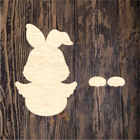 WHD Easter Bunny Chick Ribbon Legs