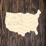WHD Floral America Silhouette