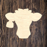 WHD Floral Cow Head
