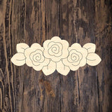 WHD Floral Striped Welcome Banner Flag