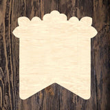 WHD Floral Striped Welcome Banner Flag