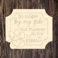 WHD Forever By My Side Pet Memorial Frame