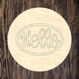 WHD Hello Farmhouse Round