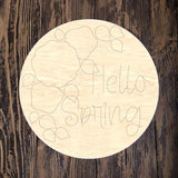 WHD Hello Spring Farmhouse Round