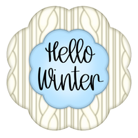 WHD Hello Winter Sweater Frame