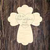 WHD Love Without End Amen Cross Octagon Frame