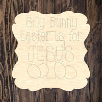 WHD Silly Bunny Cross Frame