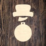 WHD Snowman Tophat Ornament