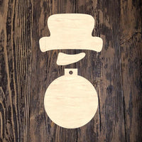 WHD Snowman Tophat Ornament