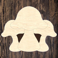 WHD Toadstool Trio Round Frame