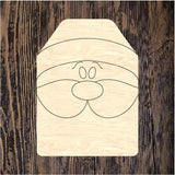 WHD Topped with a Bow Santa Tag