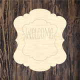 WHD Welcome Fancy Frame