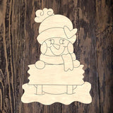 WLD Baby It's Cold Outside Snowman