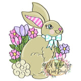 WLD Floral Easter Bunny