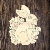 WLD Floral Easter Bunny
